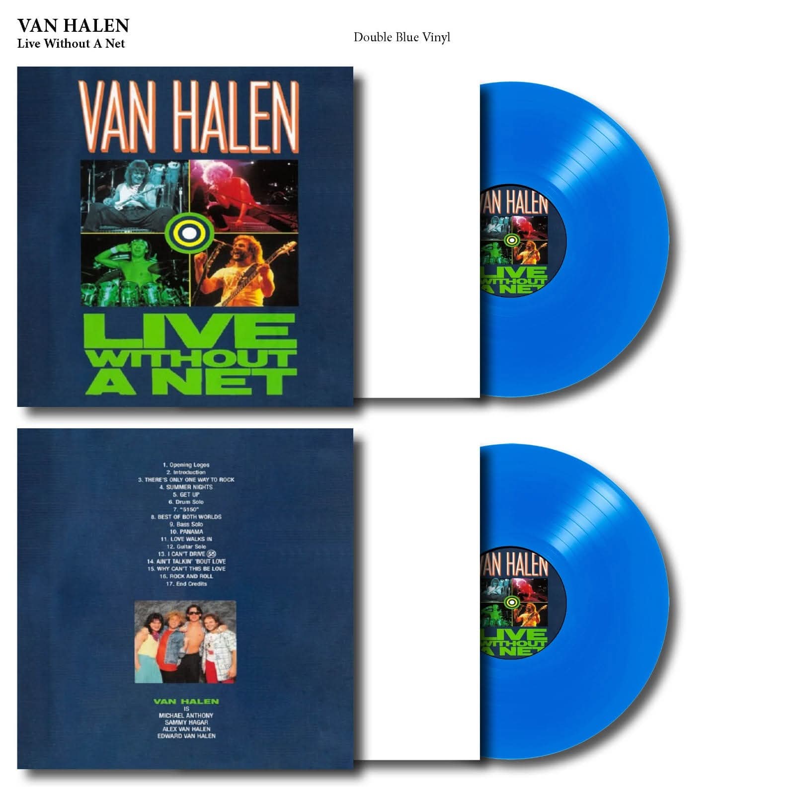 Van Halen Live Without A Net - Lady Lounge Records