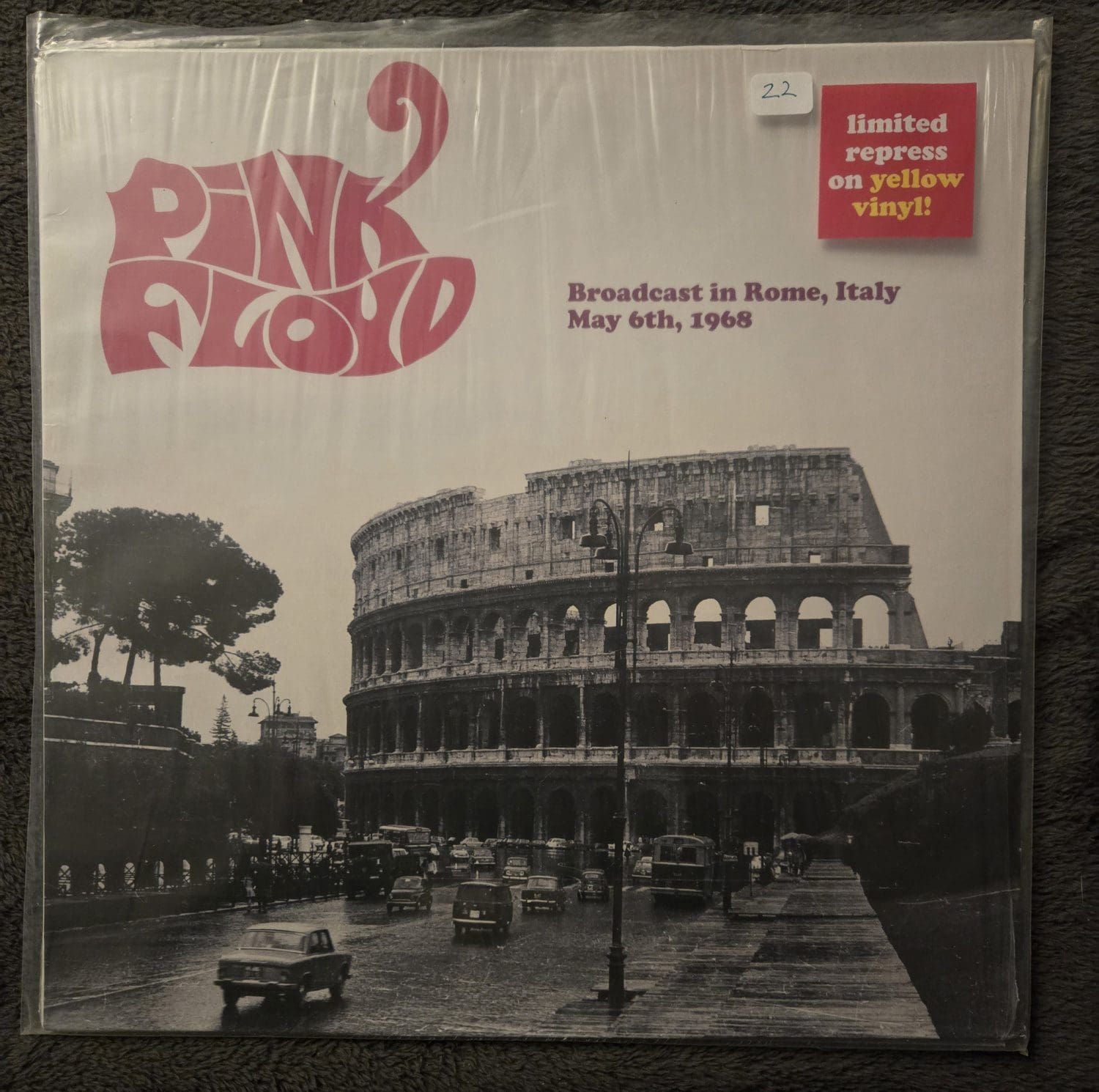 Pink Floyd - Broadcast in Rome, Italy - Lady Lounge Records